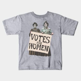 Votes for Women - Sufragettes Kids T-Shirt